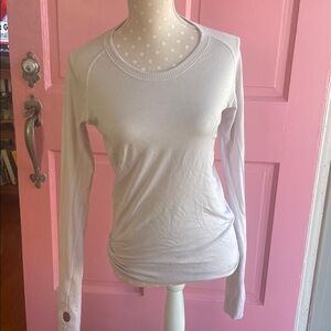lululemon athletica Long Sleeve Top - Light Pink